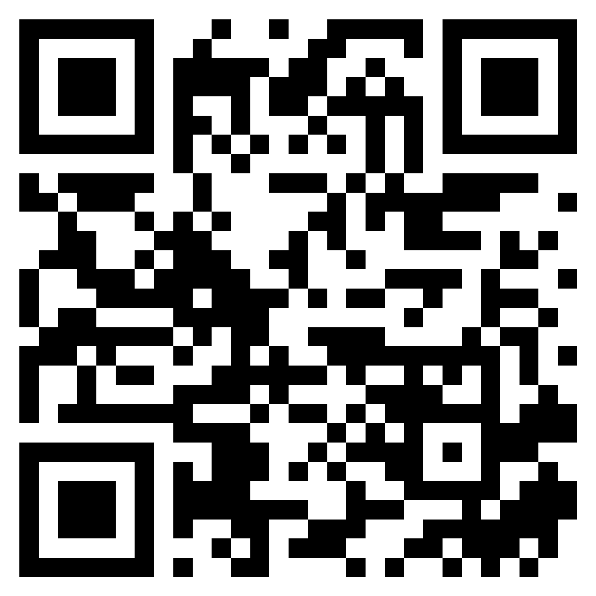 QR code para baixar o app do Balcão de Milhas